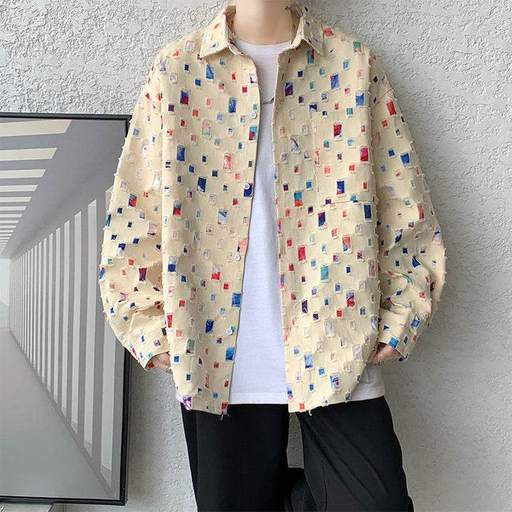 Mosaic - Heavy Buttoned Jacket