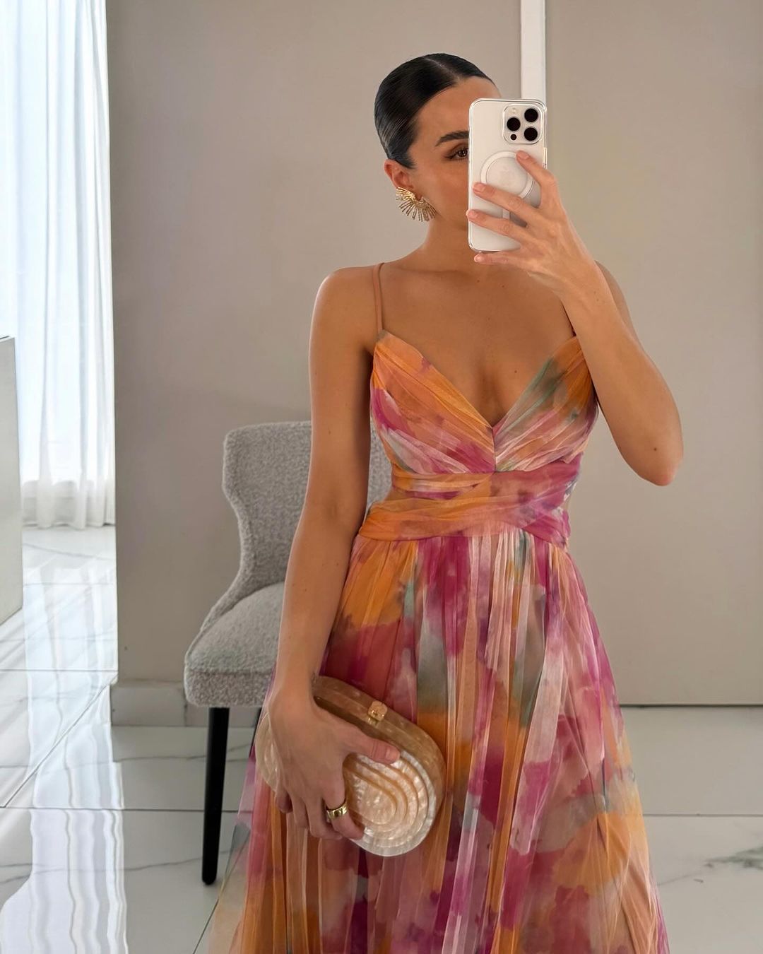 Alice - Charming maxi dress with floral print