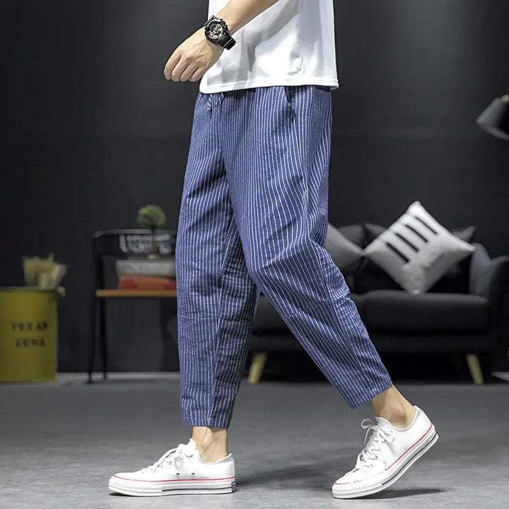 Lucian - Pinstripe Pants