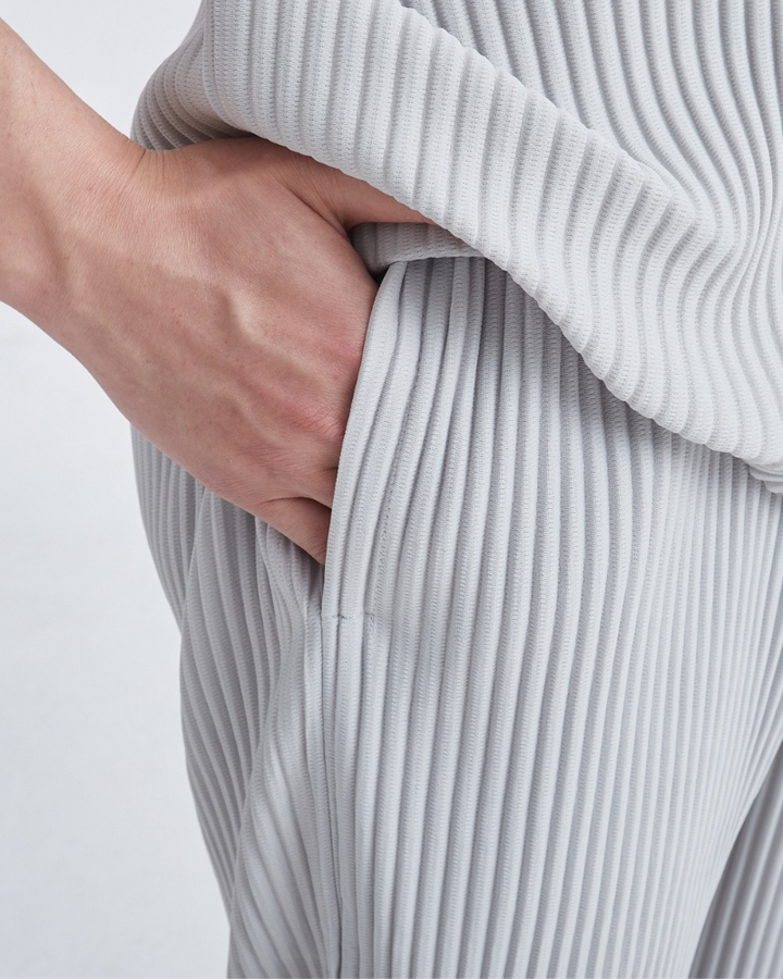 Lando - Ribbed Cotton Pantalon