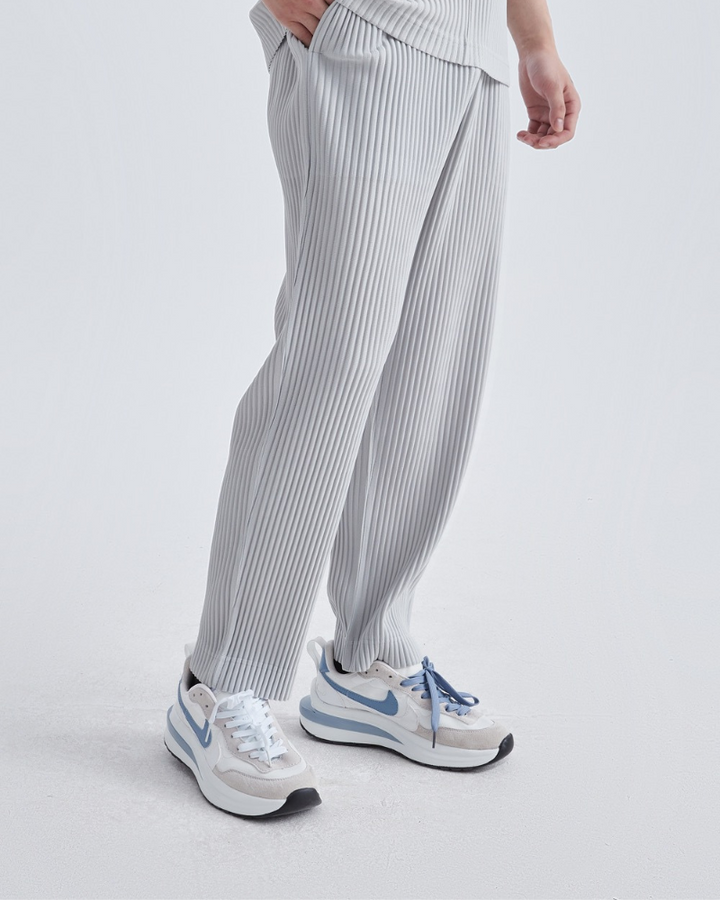 Lando - Ribbed Cotton Pantalon