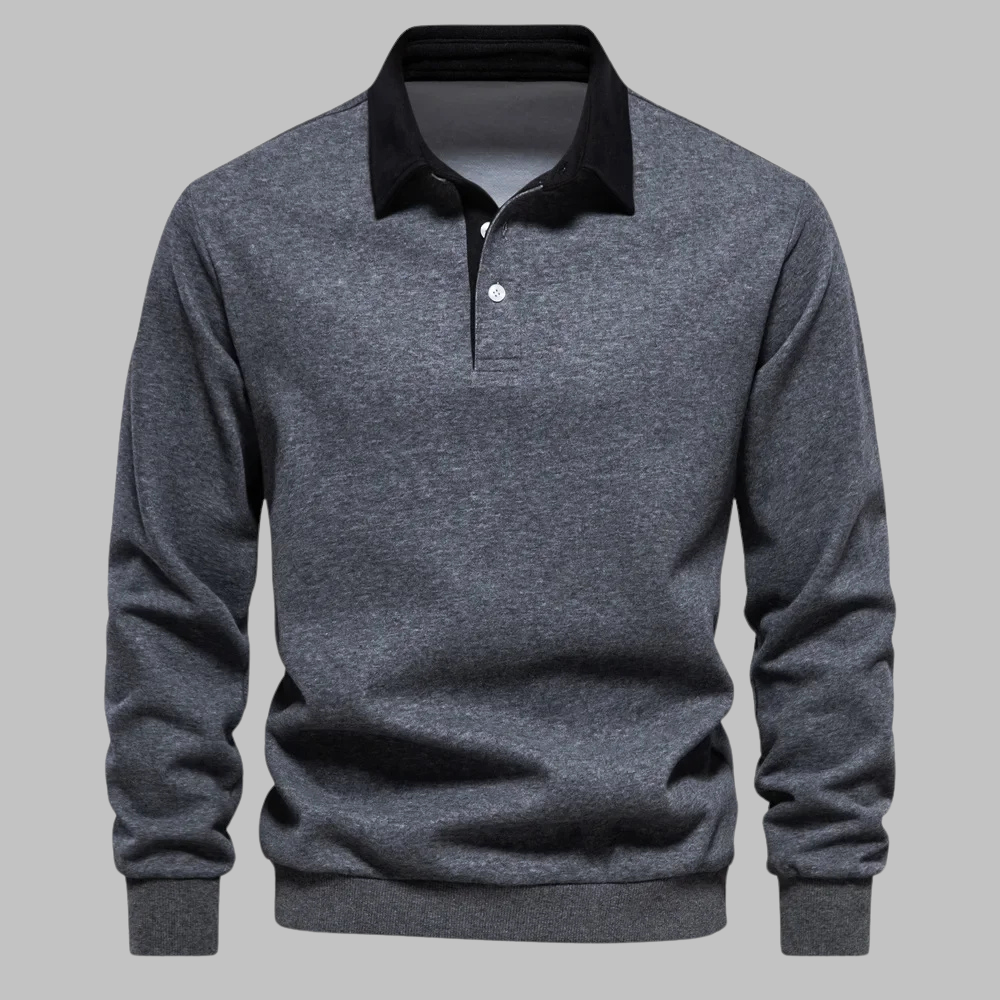 Andrew - Polo Collar Sweater