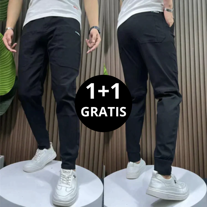 Miro - Stretch Cargo Pants  1+1 FREE