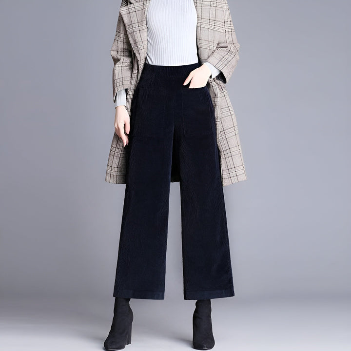 Charlotte Flared Corduroy Pants - Luna Boutique - London