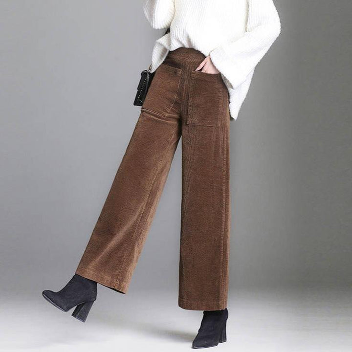 Charlotte Flared Corduroy Pants - Luna Boutique - London