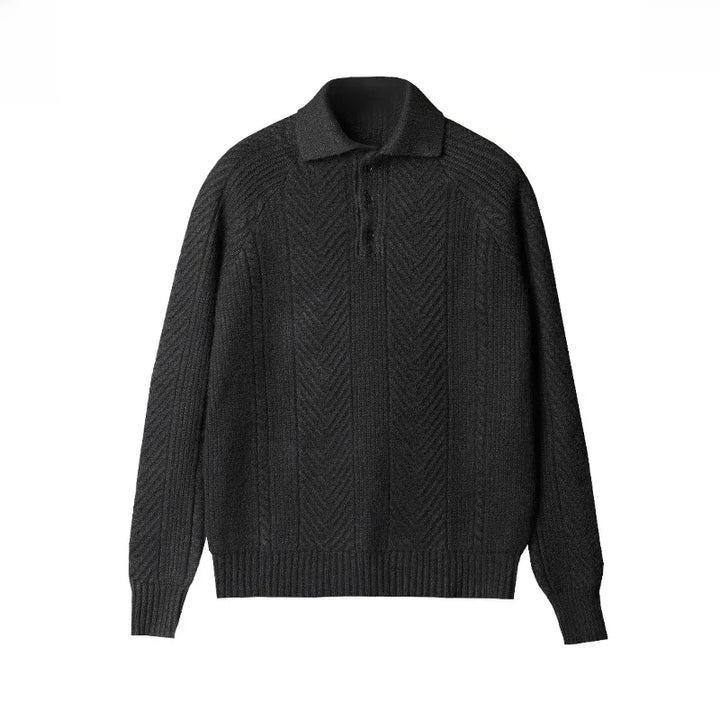 Andreas  - Knitted Polo - Luna Boutique - London
