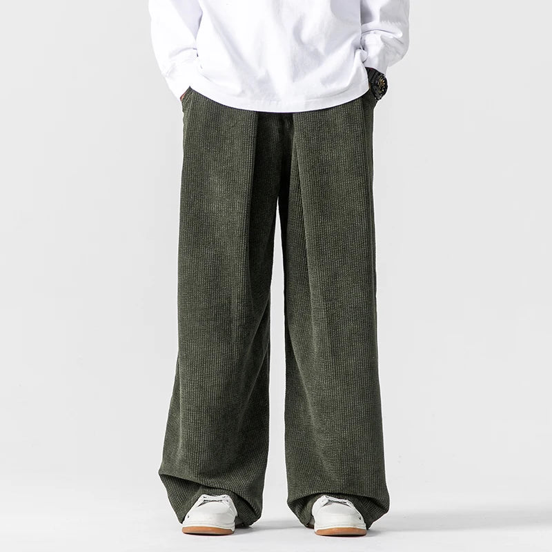Stanley - Oversized Corduroy Sweatpants - Luna Boutique - London