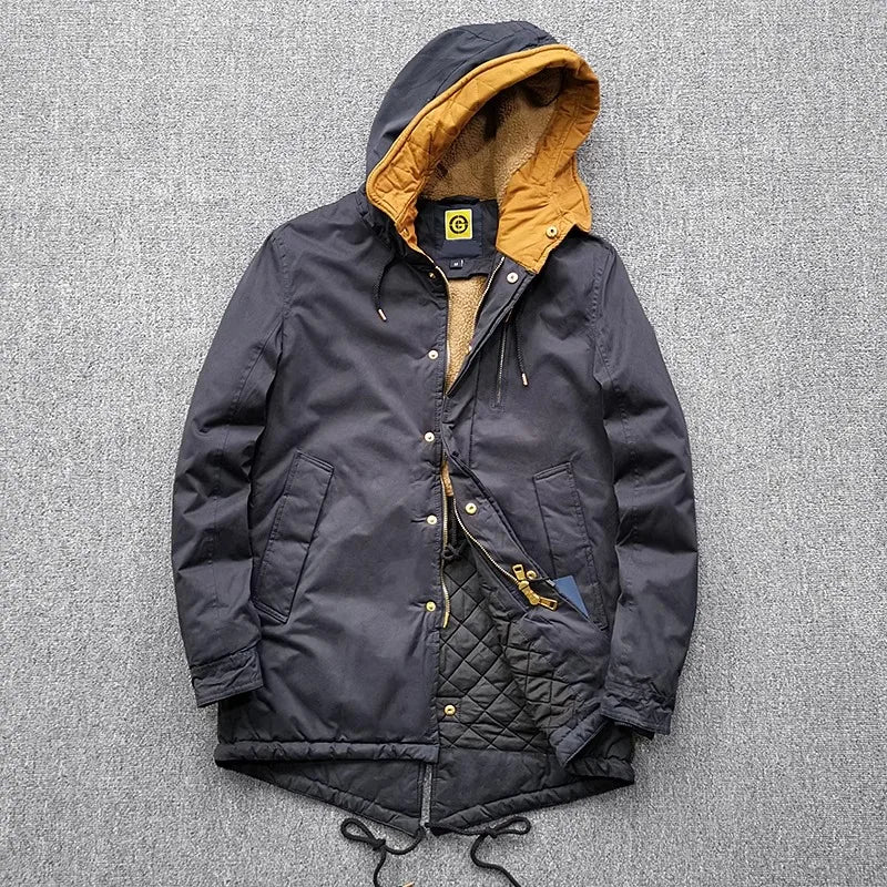 Asher - Nordic Hooded Fleece Jacket - Luna Boutique - London