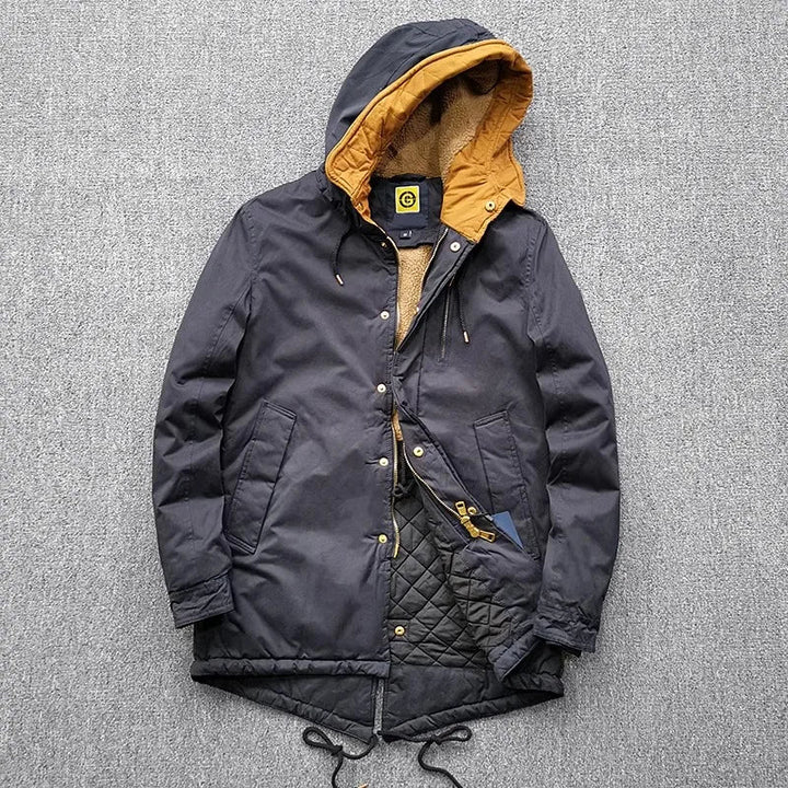 Asher - Nordic Hooded Fleece Jacket - Luna Boutique - London