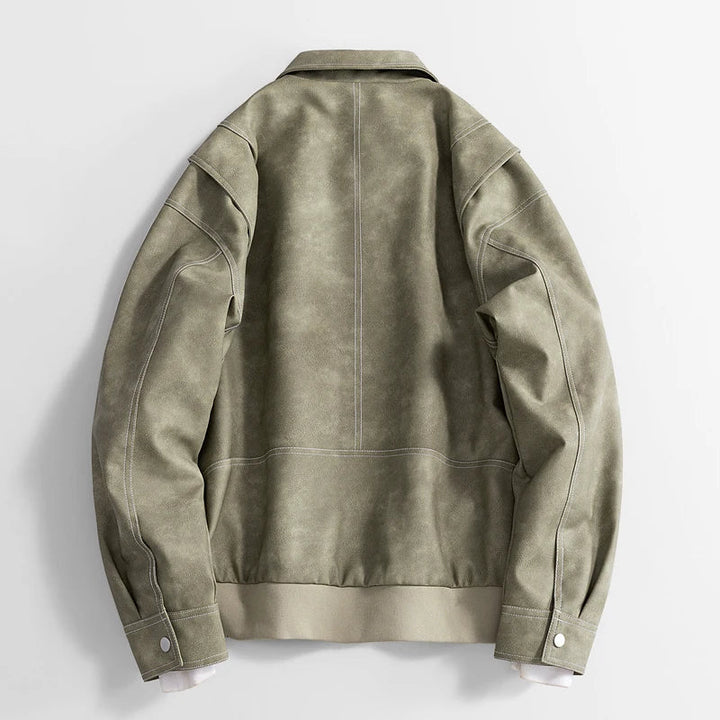 Leather Moto Jacket - Luna Boutique - London