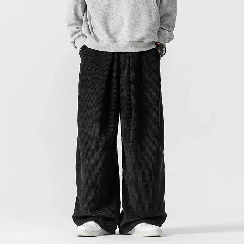 Stanley - Oversized Corduroy Sweatpants - Luna Boutique - London