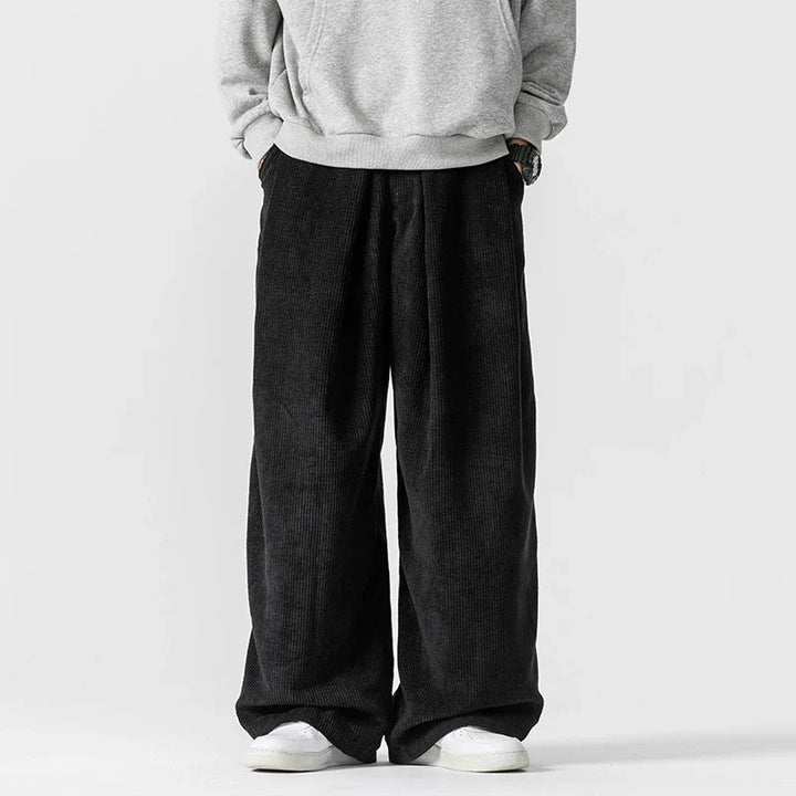 Stanley - Oversized Corduroy Sweatpants - Luna Boutique - London