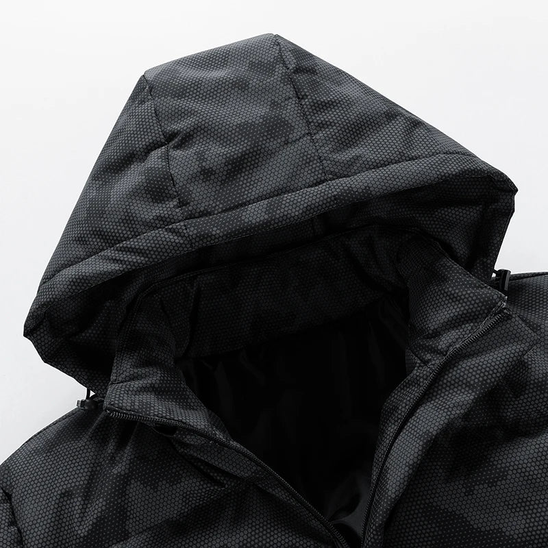 Munich Camo Hooded Jacket - Luna Boutique - London