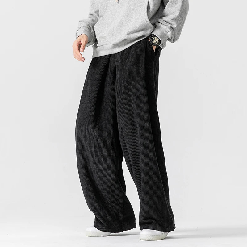 Stanley - Oversized Corduroy Sweatpants - Luna Boutique - London