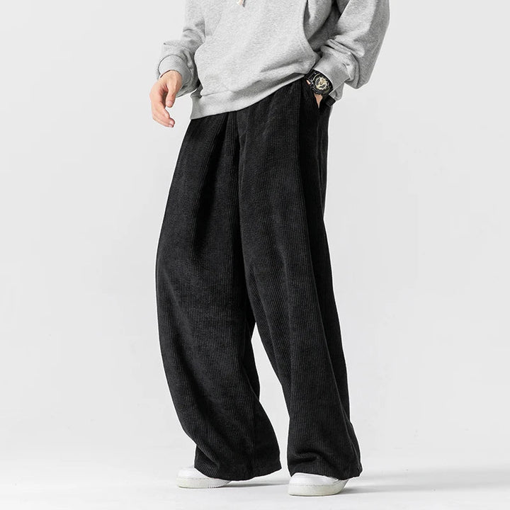 Stanley - Oversized Corduroy Sweatpants - Luna Boutique - London