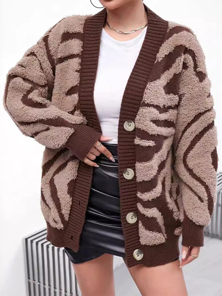Evelyn - Knitted Cardigan - Luna Boutique - London