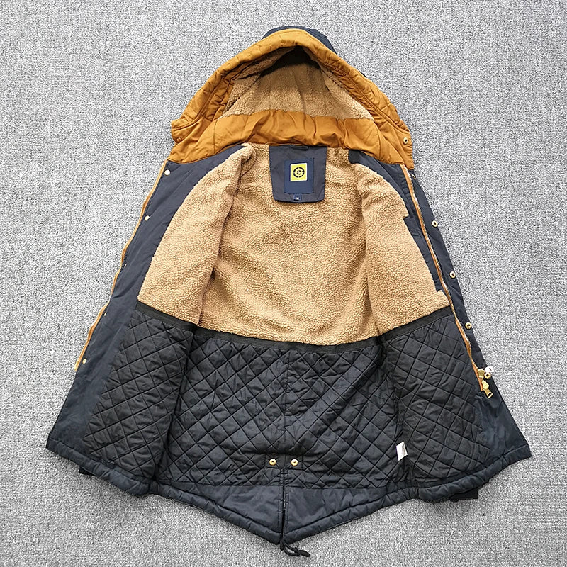 Asher - Nordic Hooded Fleece Jacket - Luna Boutique - London