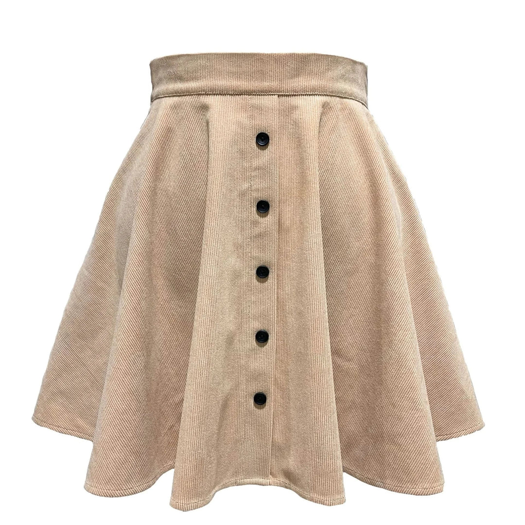 Autumn A-Line Corduroy Skirt - Luna Boutique - London