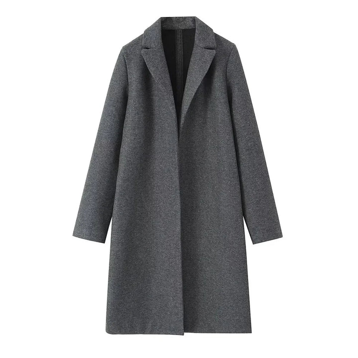 Velana Open V-line Trench Coat - Luna Boutique - London