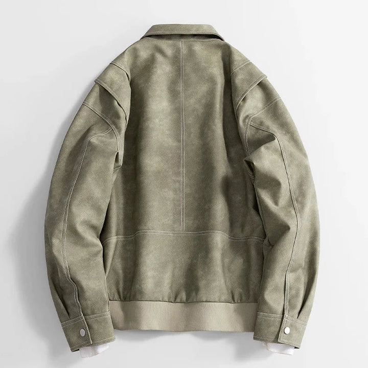 Leather Moto Jacket - Luna Boutique - London
