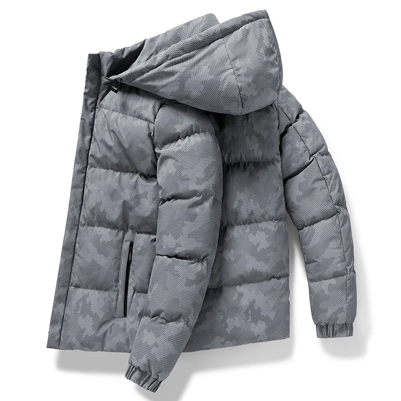 Munich Camo Hooded Jacket - Luna Boutique - London