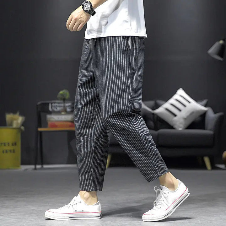 Lucian - Pinstripe Pants