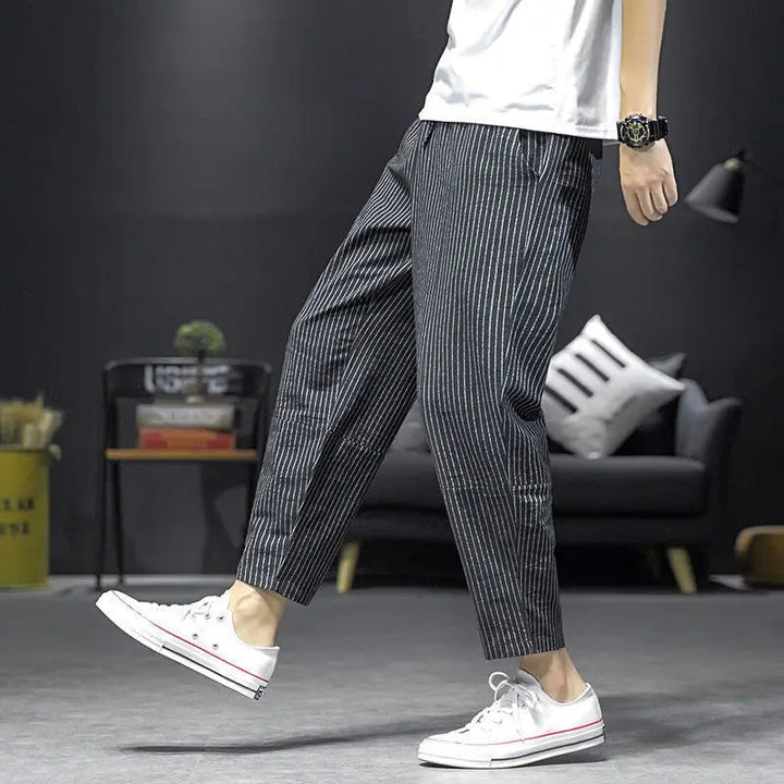 Lucian - Pinstripe Pants