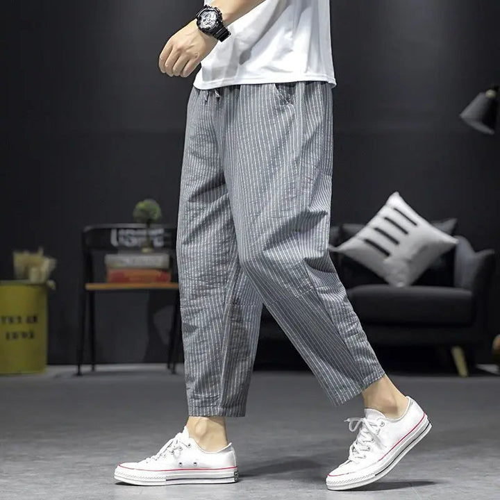 Lucian - Pinstripe Pants