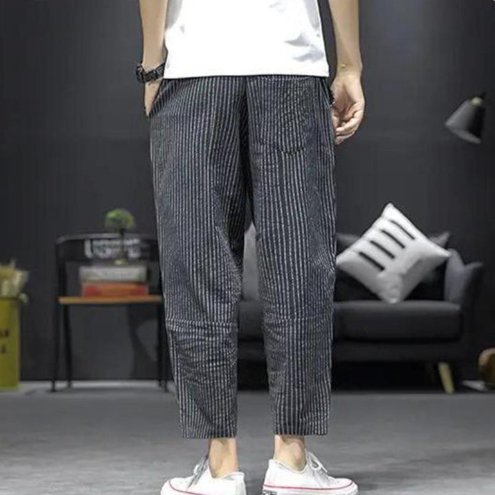 Lucian - Pinstripe Pants